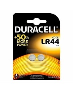 PILA DURACELL ALCALINA LR44 PACK 02 UNID