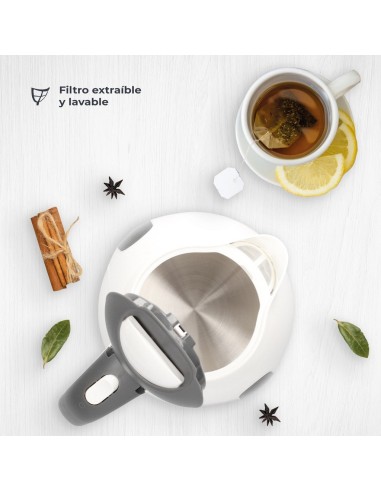 Hervidor de agua Kupla 1,7L 2200W