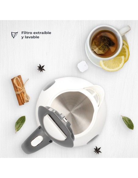 Hervidor de agua Kupla 1,7L 2200W