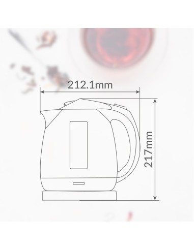 Hervidor de agua Kupla 1,7L 2200W