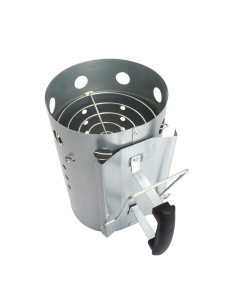 Chimenea de encendido para barbacoa de carbón