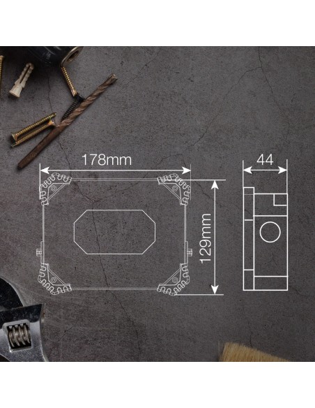 Linterna de trabajo LED COB 20W