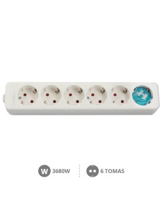 Base múltiple Serie Mega 6T sin cable