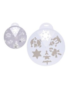 *ULT. UNIDADES*  PLANTILLA REUTILIZABLE DISEÑOS VARIOS 30CM