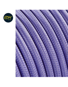 *ULT. UNIDADES* CABLE CORDON TUBULAIRE  2 0,75MM C65 LILA 25MTS EURO-MTS