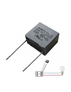 *ULT. UNIDADES* CONDENSADOR PARA BOMBILLA E ILUMINACION LED O BAJO CONSUMO