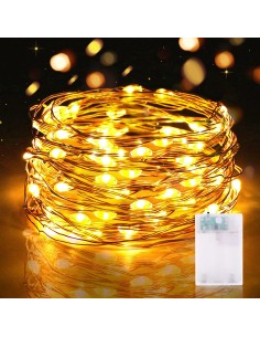 *ULT. UNIDADES* GUIRNALDA LED A PILAS 16 5.5 9CM