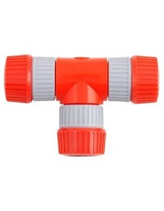 *ULT. UNIDADES* MANGUITO DERIVACION EN  "T" CON TRES ABRAZADERAS DE 20MM 1-2"  (