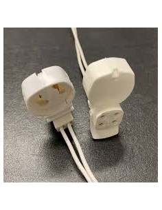 *ULT.UNIDADES*   PORTALAMPARAS PARA TUBO FLUORESCENTE CIRCULAR ENVASADO