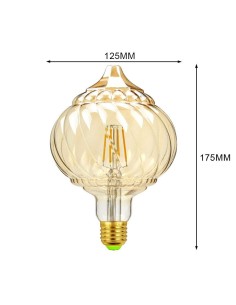 *ULT.UNIDADES*  BOMBILLA DECORATIVA PUMPKIN EDISON LED E27 4W 300 LM