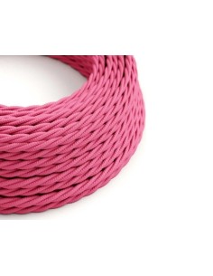 *ULT.UNIDADES*  CABLE TE TIL TRENZADO 2 0,75MM C 26 ROSA SEDA 5M