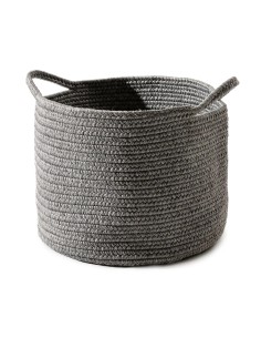 *ULT.UNIDADES*  CESTA GRIS PARA PLANTAS H10 D35CM