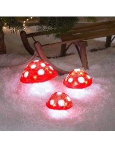 *ULT.UNIDADES*  FIGURA CHAMPIÑON LED 4 MODELOS SURTIDOS