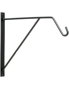 *ULT.UNIDADES*  GANCHO PARA MACETA ANTRACITA L30 H35CM