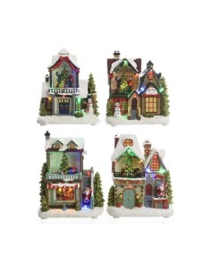 *ULT.UNIDADES*  MINI CASITA LED MODELOS SURTIDOS 3 AG13 6 6,5 9,5CM