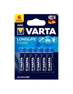*ULT.UNIDADES*  PILA VARTA LONG LIFE POWER AAA LR03 PACK 6UNI