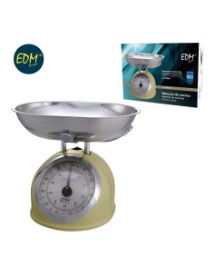 *ULT.UNIDADES* BASCULA COCINA MECANICA CLASICA MA . 5KG NEGRA EDM