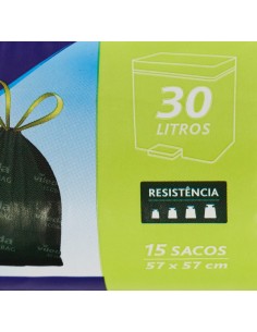 *ULT.UNIDADES* BOLSA BASURA ECOBAG 30L REFORZADA MA I ROLLO (30 BOLSAS) 159554 V