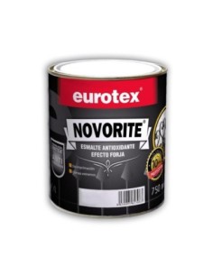 PINTURA ESMALTE EFECTO FORJA NOVORITE GRIS ACERO 4L