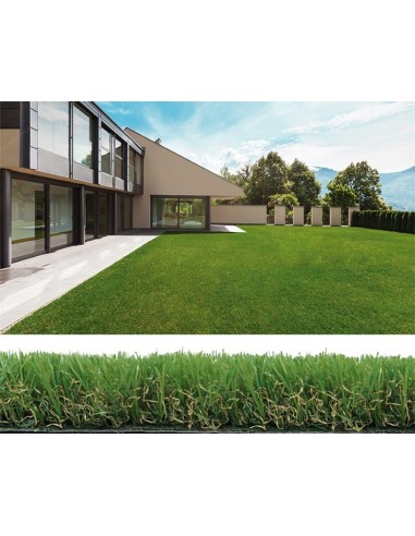 *ULT.UNIDADES* CESPED ARTIFICIAL ZURICH PRO 40MM ROLLO 2 4MTS VERDE MARRON