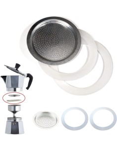 *ULT.UNIDADES* JUNTA SILICONA PARA CAFETERA 9 TAZAS