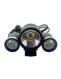 *ULT.UNIDADES* LINTERNA RECARGABLE PARA BICICLETA Y CABEZA  1LED 10W +2LEDS 3W C