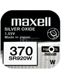 *ULT.UNIDADES* MICRO PILA LITIO BOTON SR 920W 1,55 V (370)