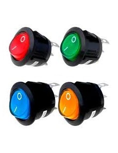 *ULT.UNIDADES* PILOTO NOCHE CON LED (INTERRUPTOR) COLORES SURTIDOS