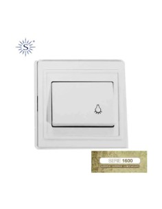 *ULT.UNIDADES* PULSADOR LUZ 6A BLANCO-NIEVE