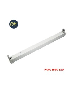 *ULT.UNIDADES* REGLETA LED CON TUBO 1 18W T8 4.000K LUZ DIA 1800 LUMENS EDM