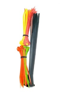 *ULT.UNIDADES* SET DE 150 BRIDAS COLORES Y TAMAÑOS VARIOS PRESENTACION EN CAJA