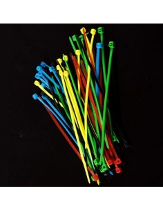 *ULT.UNIDADES* SET DE 400 BRIDAS COLORES Y TAMAÑOS VARIOS PRESENTACION EN CAJA