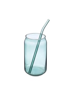 *ULT.UNIDADES* VASO DE CRISTAL CON PAJITA