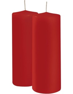 *ULT.UNIDADES* VELA ROJA DE CERA 20CM