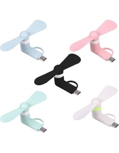*ULT.UNIDADES* VENTILADOR MICRO USB 4 COLORES SURTIDOS