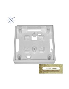 *ULT.UNIDADES* ZOCALO 1 ELEMENTO BLANCO-NIEVE