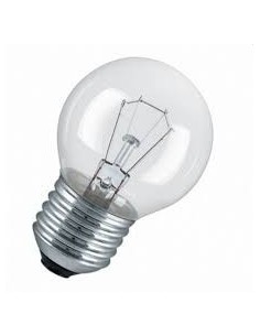 *ULT.UNIDADES*BOMBILLA ESFERICA CLARA 15W E27 (SOLO USO INDUSTRIAL)