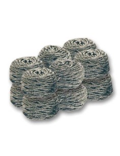 *ULTIMAS UNIDADES*  PACK DE 12 ESTROPAJOS ACERO INO . 40GR UNIDAD