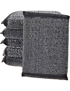 *ULTIMAS UNIDADES*  PACK DE 6 ESPONJAS DE ACERO INO . 13 9CM