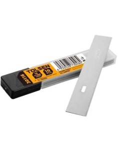 10PZS HOJAS REPUESTO CUTTER 18,5 100 0,4MM