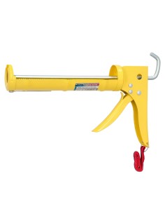 143042 PISTOLA SILICONA PROFI AMARILLA