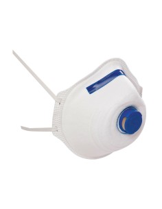 145062  MASCARILLA PARA POLVO CON VALVULA  2 UDS