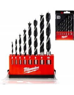 175007ESTUCHE 10 UD BROCA ACERO RAPIDO HSS Ngrados4.5