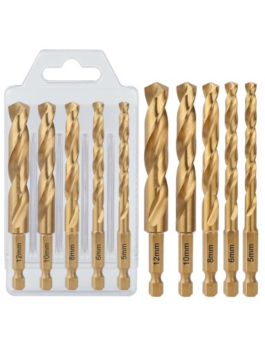 175014ESTUCHE 5 UDS BROCA ACERO RAPIDO HSS Ngrados8