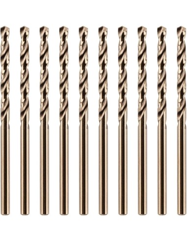 175143*ESTUCHE 10 UDS BROCA COBALTO HSS Ngrados2.5