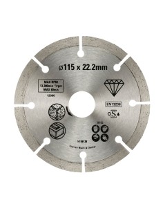 176712*DISCO DIAMANTE SEGMENTADO 115 MM