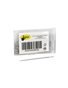 25 UNDS AGUJAS PARA COSER SACOS 1.8 MM
