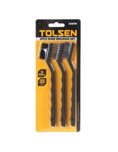 3PCS CEPILLOS ALAMBRE 180MM