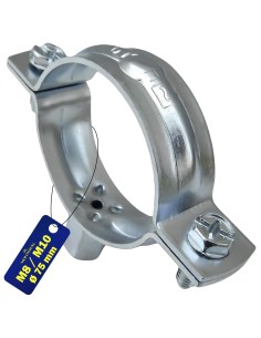 ABRAZ T-PVC M8 Ø75MM CINC INDE  100 PZ