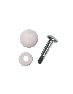 ABS BEIGE EMBELLECEDOR CLAVOS TORNILLOS